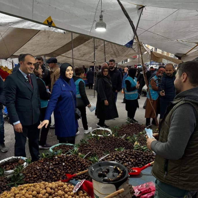 DEVA Partisi Pendik Belediye Başkan Adayı Mustafa Yılmaz Halkın İçinde 