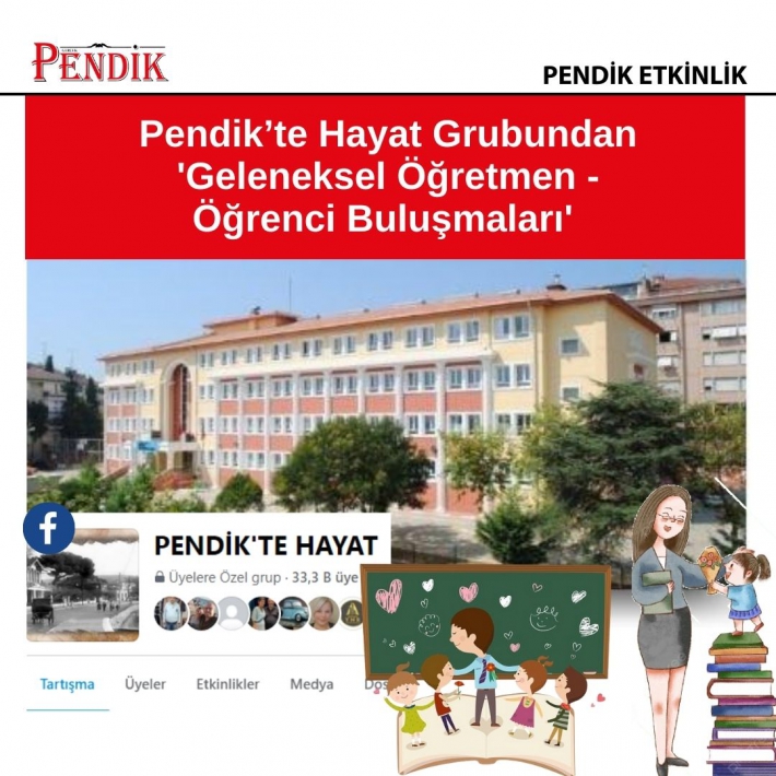 Pendik’te Hayat Grubundan ‘Geleneksel Öğretmen – Öğrenci Buluşmaları’