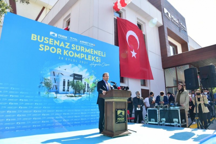 Busenaz Sürmeneli Spor Kompleksi Pendik’imize Ve Yayalar Mahallemize Hayırlı Olsun