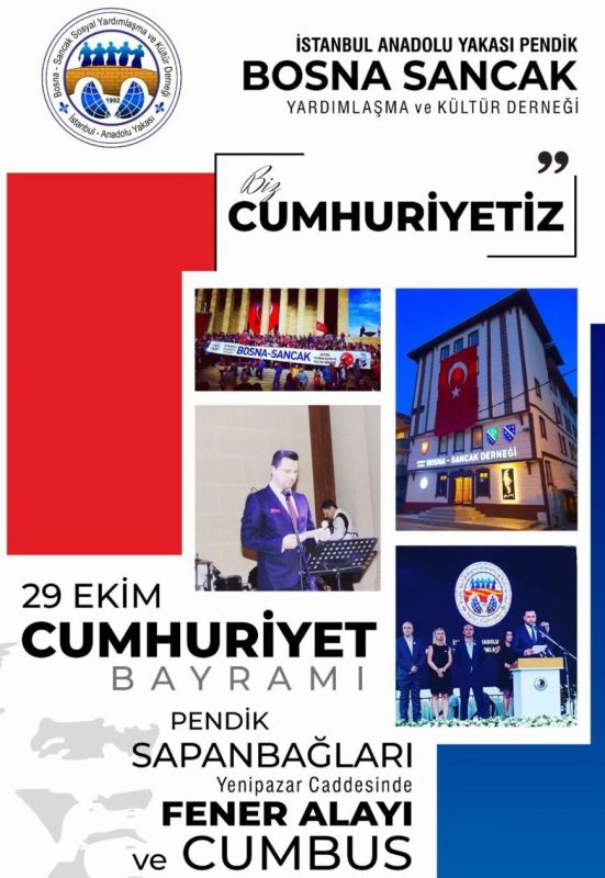 BOSNA SANCAK’TAN “BİZ CUMHURİYETİZ” KUTLAMASI