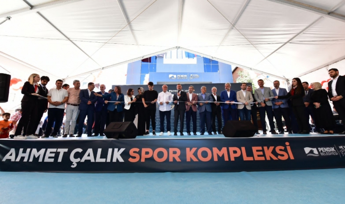 Ahmet Çalık Spor Kompleksi Yoğun İlgiyle Açıldı