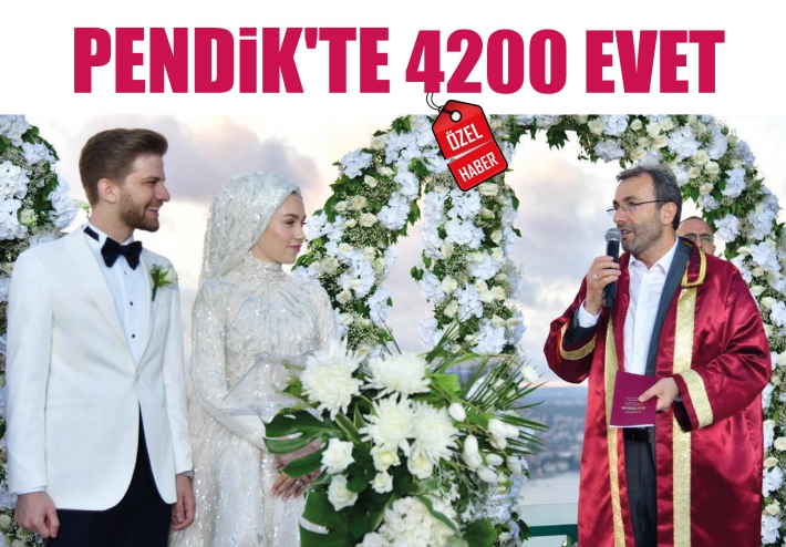 Pendik’te 4200 Evet