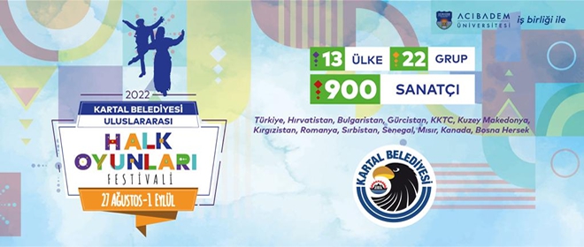 Kartal’da Uluslararası Halk Oyunları Festivali Başlıyor