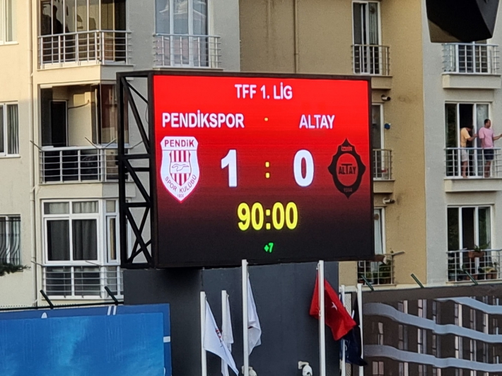 Pendikspor – Altay: 1 – 0