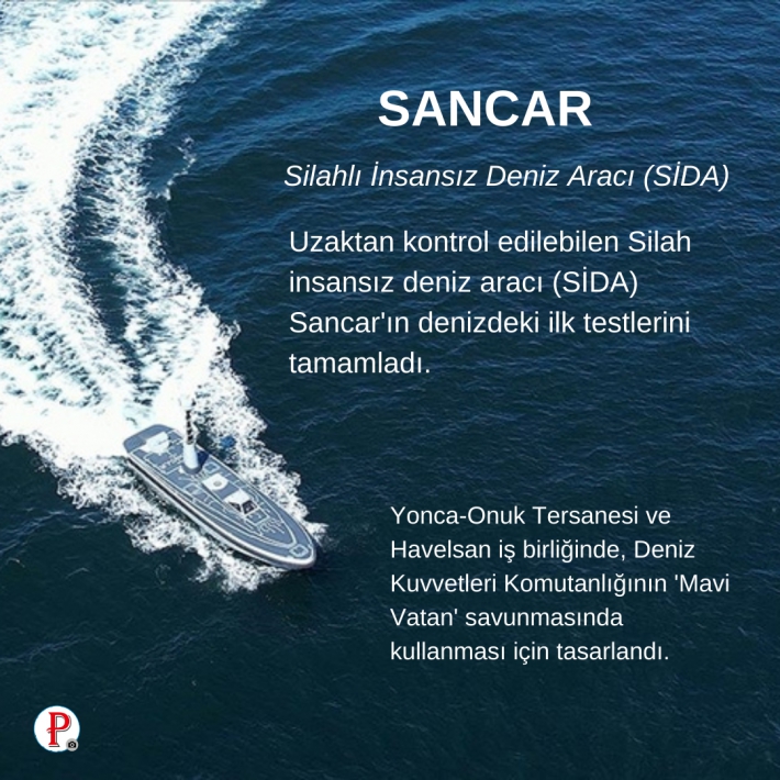 İnsansız deniz aracının ilk testleri tamamlandı