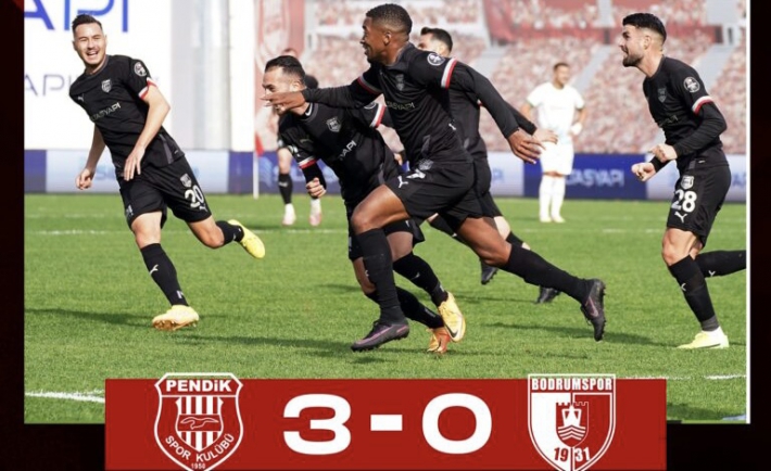 Pendikspor 3 – 0 Bodrumspor