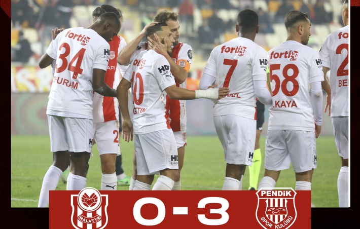 Pendikspor 3 – 0 Yeni Malatyaspor