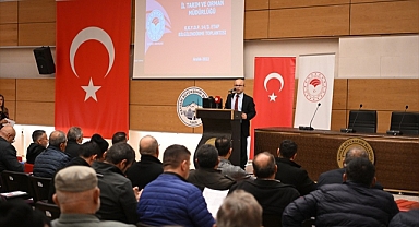 Kayseri’de çiftçilere kırsal kalkınma yatırımları anlatıldı