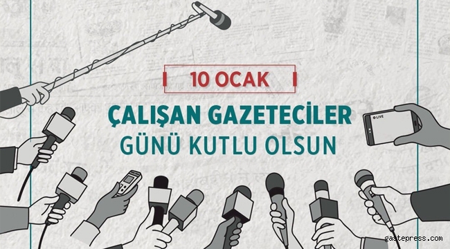 10 Ocak Çalışan Gazeteciler Günü nasıl ortaya çıktı? Çalışan Gazeteciler Günü mesajları…