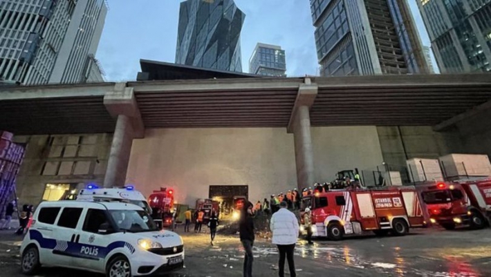 İstanbul Finans Merkezi’nde Yangın Çıktı