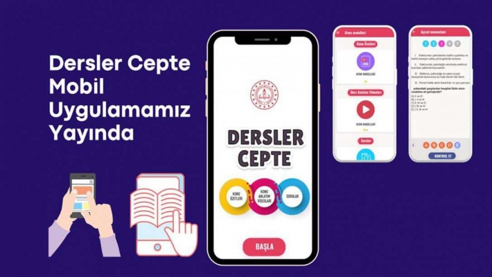 Lise Öğrencileri İçin “Dersler Cepte” Mobil Uygulaması