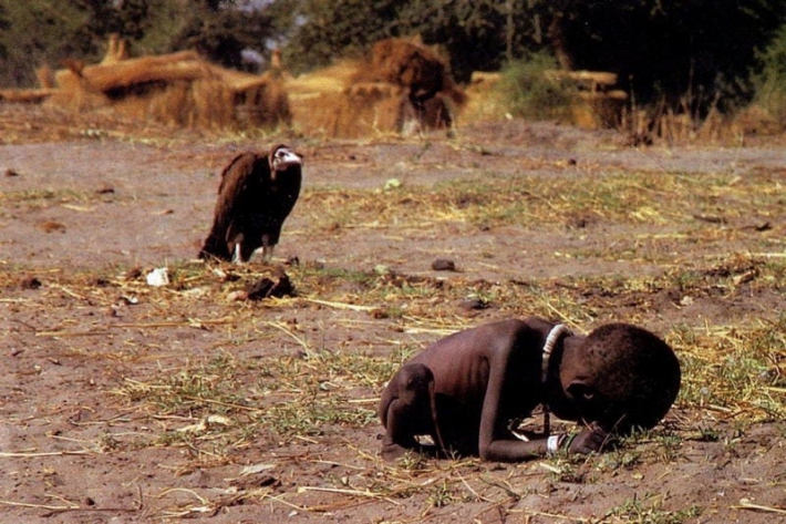 Çektiği çocuk fotoğrafı intiharına neden oldu: Kevin Carter Akbaba Hikayesi