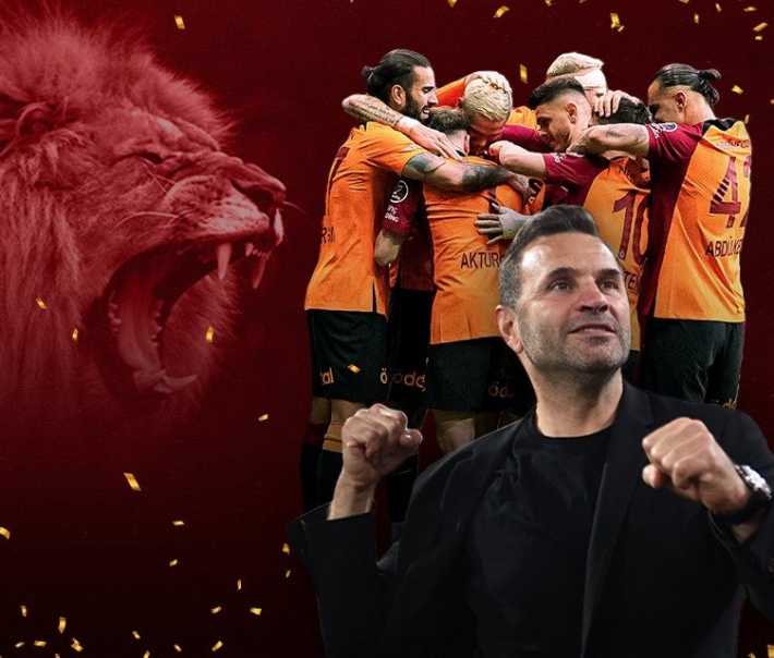 Süper Lig’de Şampiyon Galatasaray!