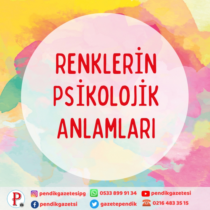 Renklerin Psikolojik Anlamları