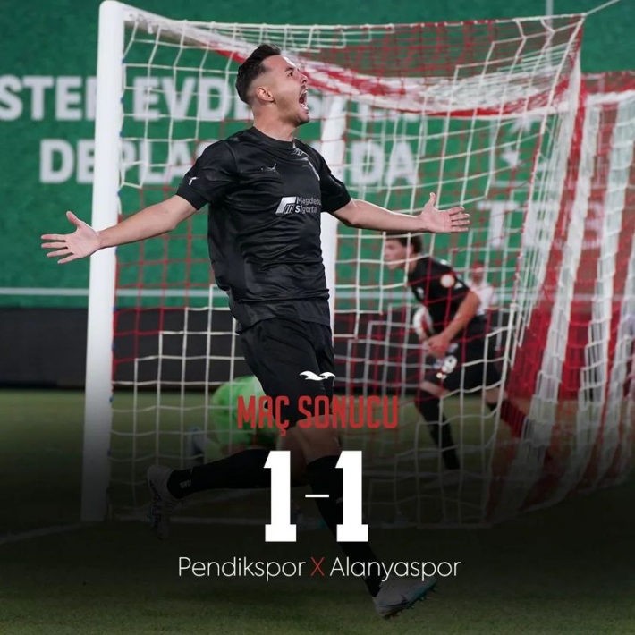 YENİLMİYORUZ: Pendik 1 – Alanya 1