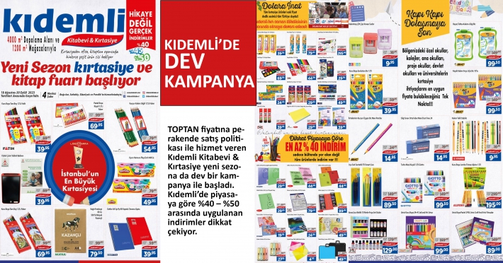 Kıdemli’de Dev Kampanya