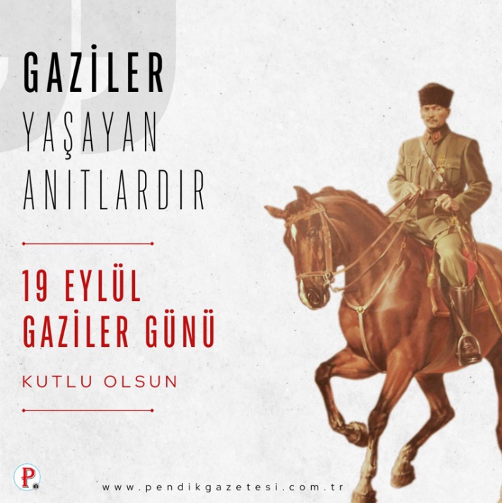 19 Eylül Gaziler Günü Kutlu Olsun