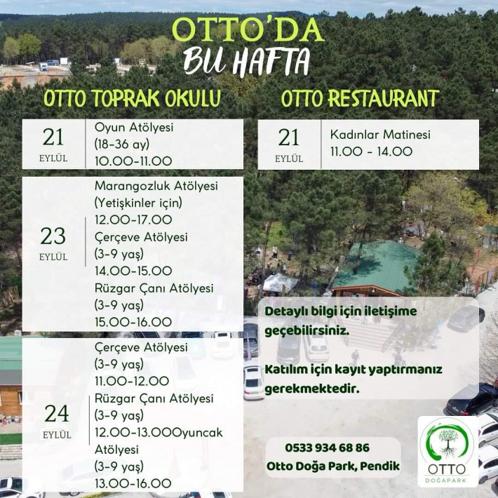 OTTO Doğa Park’taki Bu Etkinlikleri Kaçırmayın!