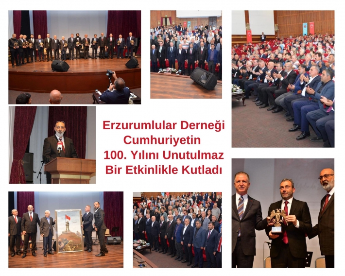 Erzurumlular Derneği, Cumhuriyetin 100. Yılını Unutulmaz Bir Etkinlikle Kutladı