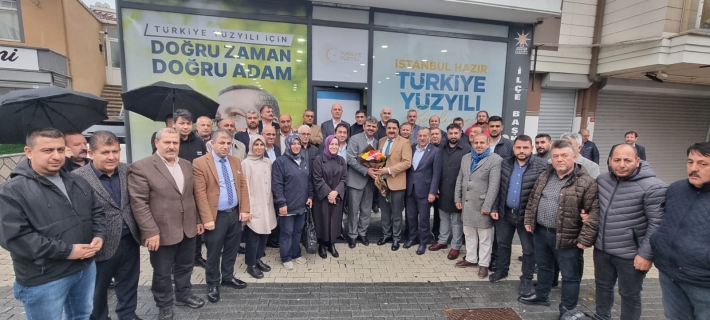 PENDEF Başkanı Murat Çevik ve yöneticilerinden AK Parti İlçe Başkanlığına Ziyaret