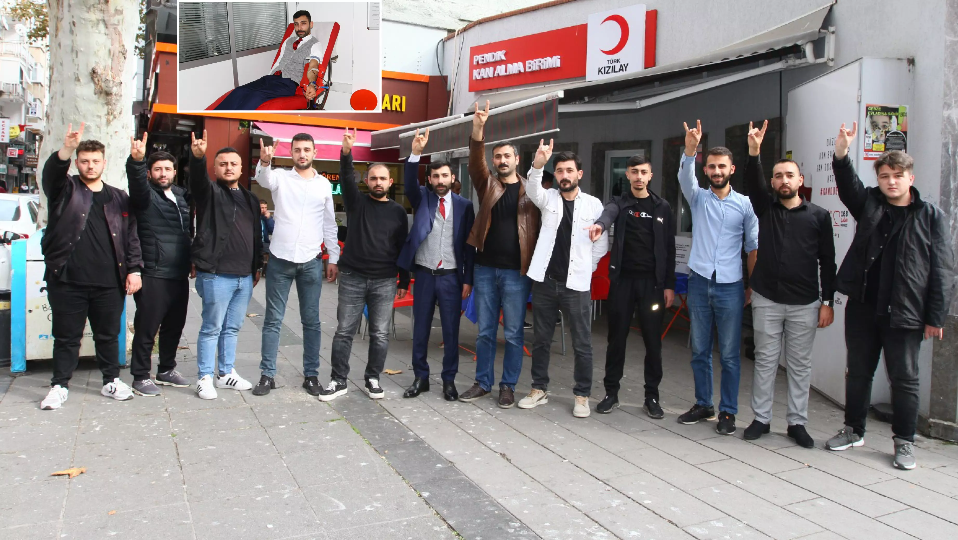 Pendik Ülkü Ocakları’ndan Kızılay’a Kök Hücre ve Kan Bağışı