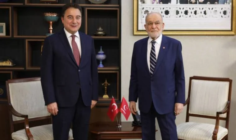 Babacan, Karamollaoğlu’na geçmiş olsun ziyaretinde bulundu