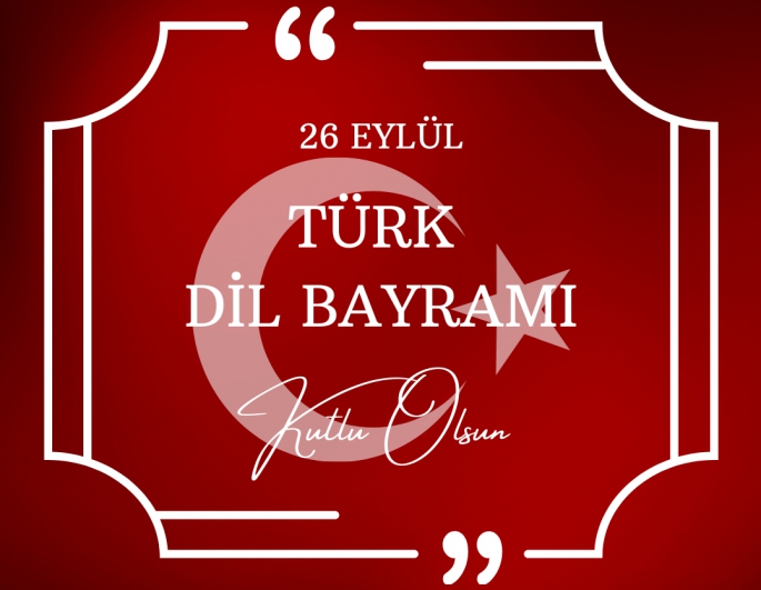 26 Eylül Türk Dil Bayramı