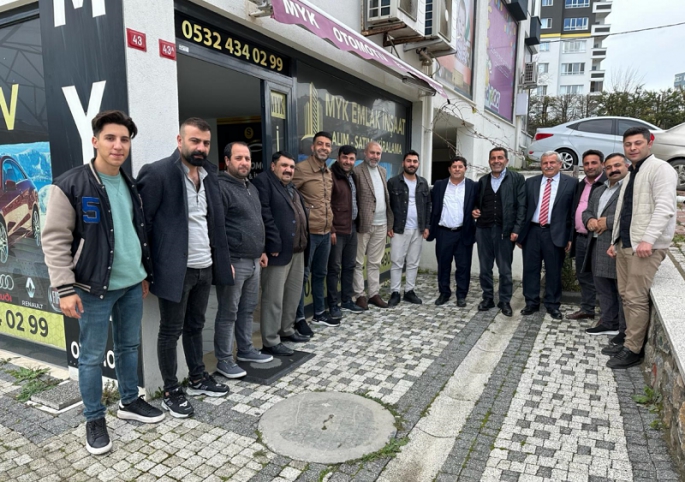 AB Parti Adayı Burhan Dağ Saha Çalışmalarını Sürdürüyor