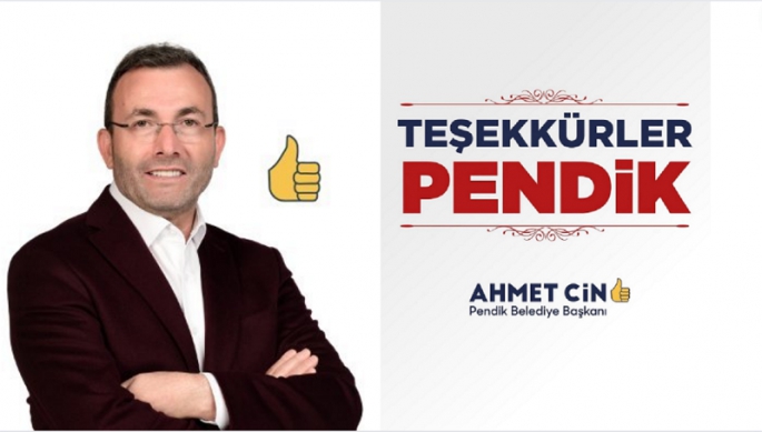 Ahmet Cin’den Teşekkür Mesajı
