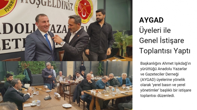 AYGAD Genel İstişare Toplantısı Yaptı