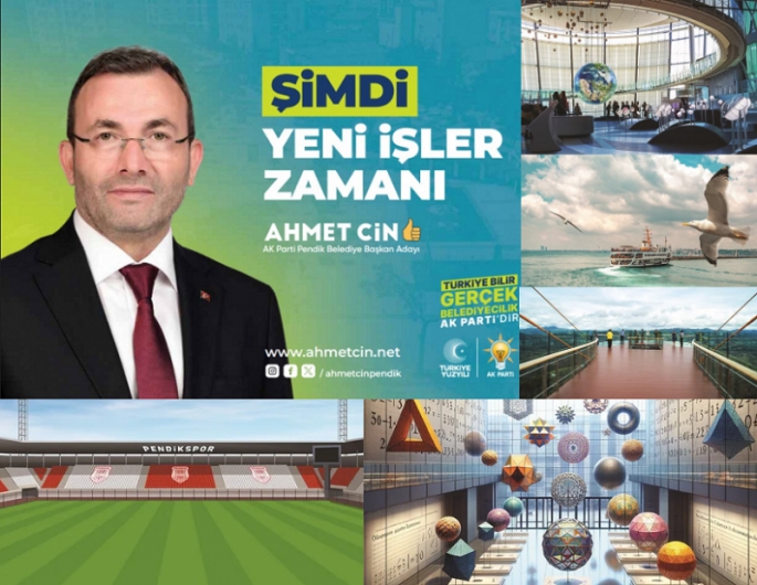Başkan Adayı Ahmet Cin’den Pendik’i Heyecanlandıran Projeler