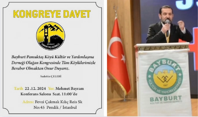 Bayburt Pamuktaş Köyü Derneği Seçim Heyecanı Yaşıyor