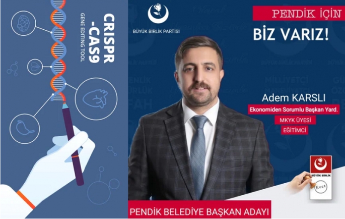 BBP Adayı Adem Karslı’dan Çarpıcı Proje: Pendik’te SMA Tedavisi için CRISPR