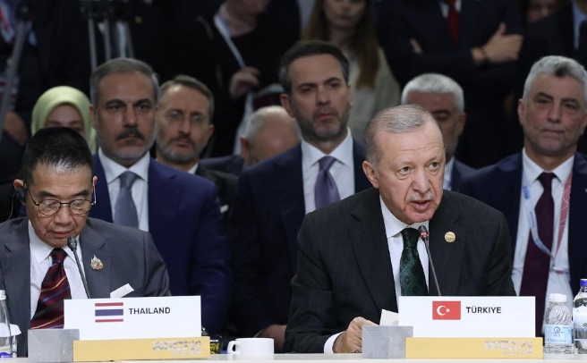 Cumhurbaşkanı Erdoğan BRICS Zirvesi'nde konuştu