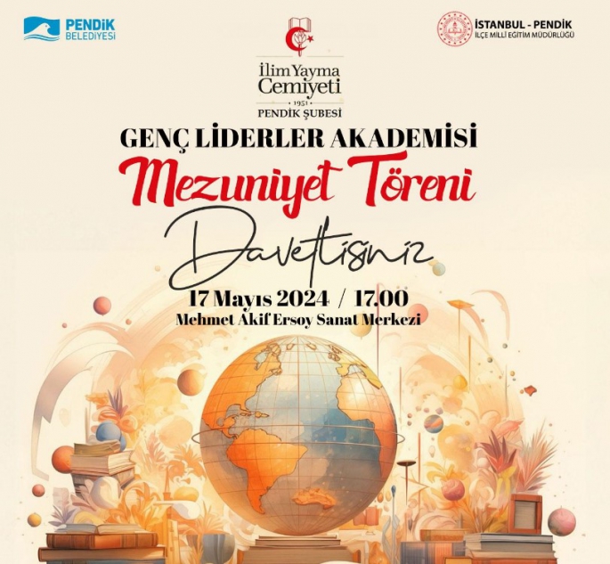 Genç Liderler Akademisi Mezuniyet Töreni 17 Mayıs'ta Mehmet Akif Ersoy KM'de