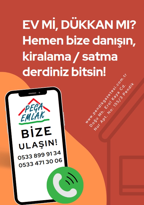 Hayallerinizdeki kiracı/alıcıyı bulmak için PEGA EMLAK'a güvenin!