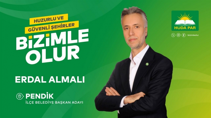 HÜDA PAR Başkan Adayı Erdal Almalı