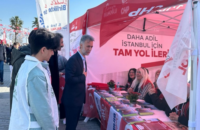 HÜDA PAR Başkan Adayı Erdal Almalı Saha Çalışmalarını Sürdürüyor