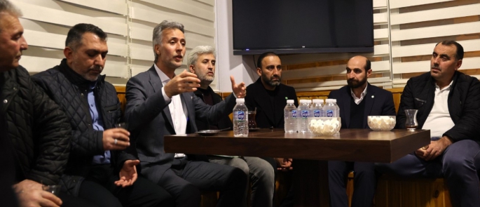 Hüda Par Pendik Belediye Başkan Adayı Erdal Almalı'dan Kavakpınar Mahallesine Ziyaret