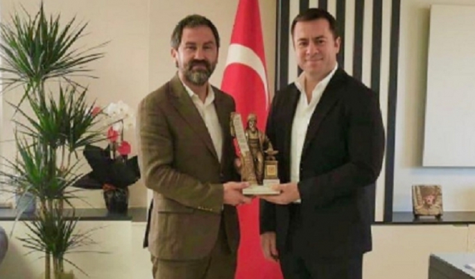 İbrahim Çam’dan Emniyet Müdürü Hakan Öztürk'e Nezaket Ziyareti 