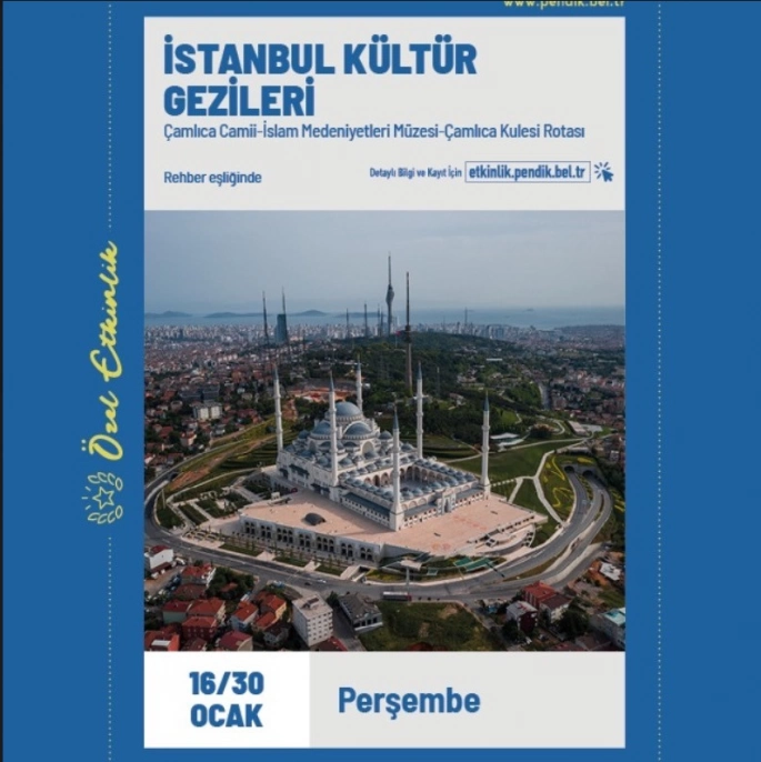 İstanbul Kültür Gezileri Ocak 2025