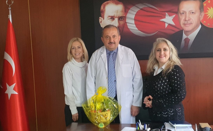 İstanbul Pendik Eğitim Kültür Sanat ve Yardımlaşma Derneği’nden Başhekim Dr. Salih Çalık’a Ziyaret