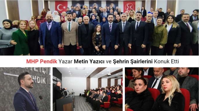 MHP Gazeteci – Yazar Metin Yazıcı ve Şehrin Şairlerini Konuk Etti