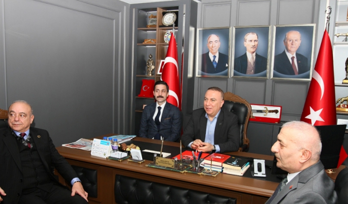 MHP Üst Düzey Yönetimi Pendik İlçe Başkanlığına Konuk Oldu
