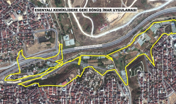 Pendik “Esenyalı Kemiklidere İmar Uygulaması” Tamamlandı