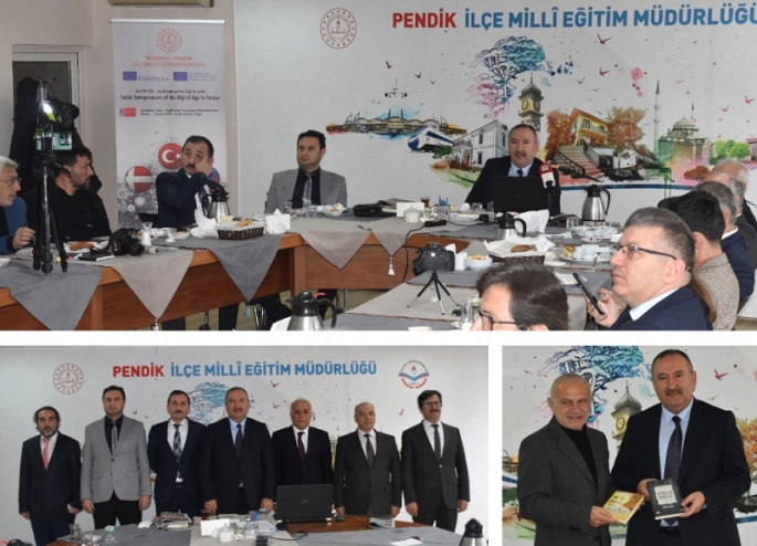 Pendik İlçe Milli Eğitim Müdürü Saygın Yerel Basınla Buluştu