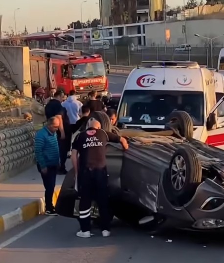 Pendik Tavşantepe’de Kaza: 5 Yaralı