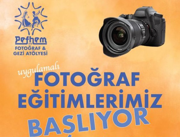  PEFHEM ile 9 Ekim'de Temel Fotoğraf Eğitimi Kursu Başlıyor!