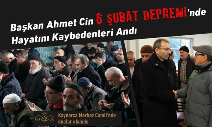 Pendik’te Depremde Hayatını Kaybedenler Anıldı