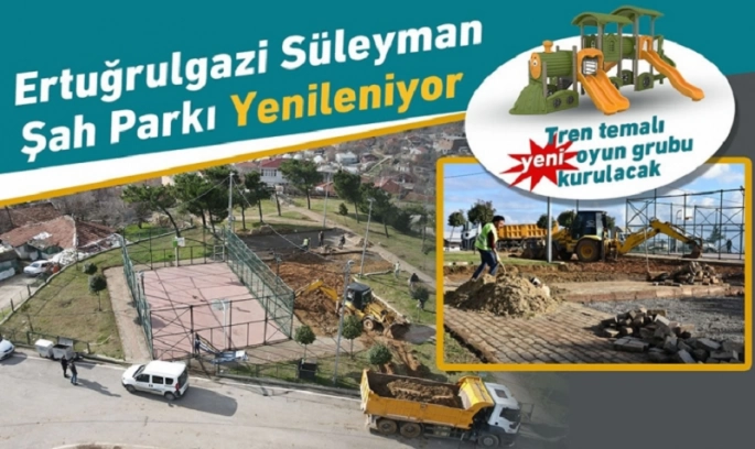 Pendik’te Ertuğrulgazi Süleyman Şah Parkı Yenileniyor